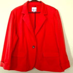 2XL 3/4 Sleeve Blazer Non Iron/Dry Cleaned